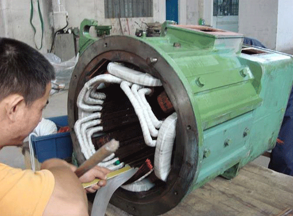 西安西瑪高壓電機(jī)絕緣擊穿故障原因及維修方法。