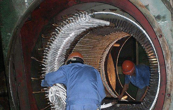 西安西瑪高壓電機(jī)定子線圈接地故障案例解析。
